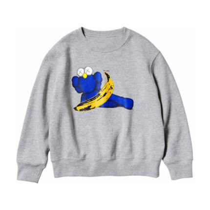 Kaws Warhol Graphic Sweatshirt